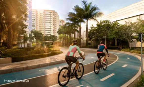 Bike sharing do Casa Parque Cerâmica